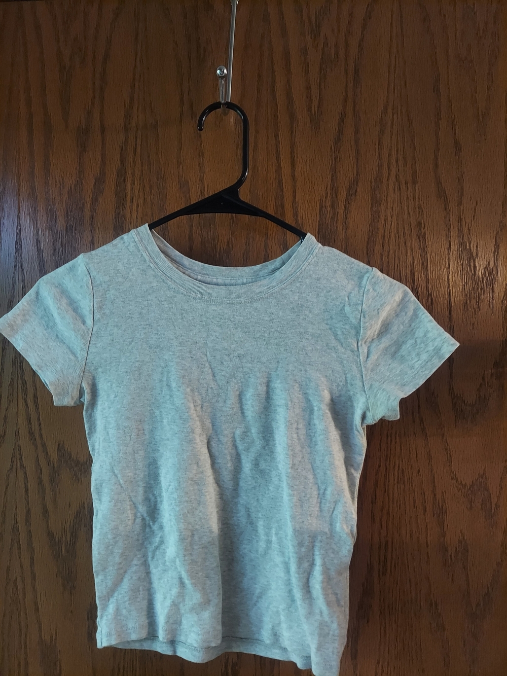 Hollister Co. Soft Heather Grey Fitted Short Sleeve T-Shirt XS - Picture 3 of 8